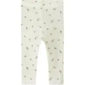 Name it Leggings - Ull - Noos - NbfWang - Snow White/Small flyt - - 68 - Leggings - Ull