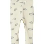 Lil´ Atelier Lil' Atelier Leggings - NbnLayo - Noos - Turtledove/Blue Cloud - - 56 - Leggings