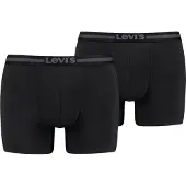 Levi's Boxershorts - 2-pack - Jet Black - - M - Medium - Boxershorts