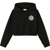 Name it Hettegenser - NkfKory - Black - - 11-12 år (146-152) - Hettegenser