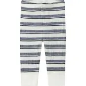 Name it Leggings - Ull - Noos - NbmWang - Folkstone grå/Snow hvi - - 62 - Leggings - Ull