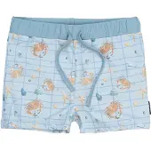 Mikk-Line Badebukser - Falmet Denim - - 122/128 - Badetøy