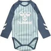 Hummel Body L/s - hmlPinno - Surf Spray - - 74 - Langermet Body
