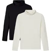 Name it Genser m. Turtleneck - 2-pack - Noos - NknViggo - White - - 11-12 år (146-152) - Genser
