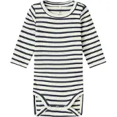 Name it Body I/e - Noos - Rib - NbnBani - Dark Sapphire - - 1 år (80) - Langermet Body