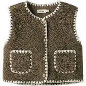 Lil´ Atelier Løs Passform Teddy Vest