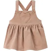 Lil´ Atelier Lil' Atelier Spencer - Fløyel - Loose - NbfSomba - Rådyr - - 62 - Kjole
