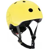 Scoot & Ride Sykkelhjelm - Lemon - - 51-55 cm - Sykkelhjelm
