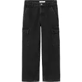 Name it Jeans - Noos - NkfRose - Cargo - Black - - 12 år (152) - Jeans