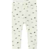 Name it Leggings - Ull - Rib - Nei - NbmWang - Snow White/Small - - 50 - Leggings - Ull