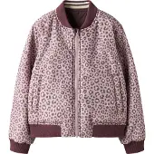 Name it Bomber Jakke - NkfMariska - Plum Wine - - 8 år (128) - Overgangsjakke