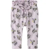 Name it Bukser- NbfDoritta - Lavender Tåke - - 74 - Bukser - bomull