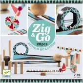 Djeco Kulebane - 28 Deler - Zig &amp; Go - Wood - - OneSize - Kulebane