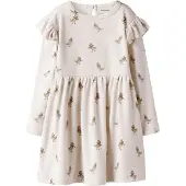 Lil´ Atelier Lil' Atelier Kjole - Rib - NbfLavo - Nesten Mauve/Gås - - 5 år (110) - Kjole