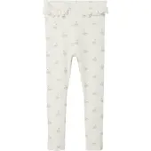 Lil´ Atelier Lil' Atelier Leggings - Nei - Rib - NmfGavo - Pastel Pergament/ - - 3 år (98) - Leggings