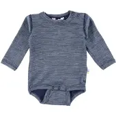 Joha Ull Body Doubleface Melange Blue (100 / 3-4 år)