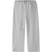LMTD Joggebukser - Noos - Bred - NlfNizu - Light Grey Melange - - 11 år (146) - Joggebukse