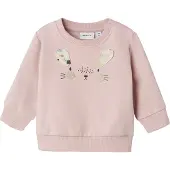 Name it Collegegenser - NbfKleo - Polert Lilac - - 68 - Collegegenser