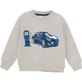 Minymo Sweatshirts - Beige Melange - - 4 år (104) - Collegegenser