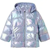 Name it Polstret Jakke - NmfMolina - Pastel Lilac - - 3 år (98) - Dunjakke