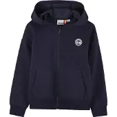 Timberland Cardigan - Navy m. Logo - - 8 år (128) - Cardigan