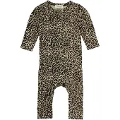 MarMar Jumpsuit - Brun Leopard Mønster - - 68 - Jumpsuit