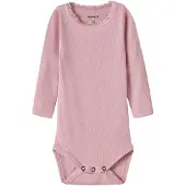 Name it Body I/e - Noos - Rib - NbfKab - Duftende Lilac - - 1 år (80) - Langermet Body