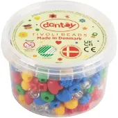 Dantoy Perler - 280 stk. - Tivoli - - OneSize - Perler