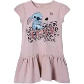 Name it Kjole - NmfJanina - Stitch - Polert Lilac - - 2 år (92) - Kjole
