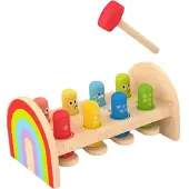 Hape Regnbue Hammer Benk (87-0529) Leketøy