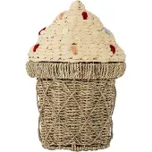 Bloomingville Kurv m. Lokk - 28x41 cm - Cillie - Iskjeks - - OneSize - Kurv