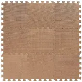 BabyDan Lekematte - 90x90 cm - Cappuccino - - OneSize - Lekematte