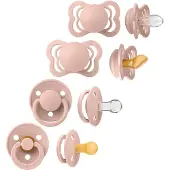 BIBS Smokker - Prøv-det-kolleksjon - 4-pack - Str. 1 - Blush - - OneSize - Smokk