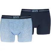 Levi's Boxershorts - 2-pack - Blue Kombinasjon - - M - Medium - Boxershorts