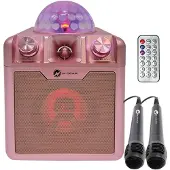N-Gear Karaoke-høyttaler - Bluetooth Disco Block 410 - Space Pin - - OneSize - Høyttalere