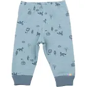 Joha Fox Ull Bomull Leggings Blå (120 / 6-7 år)