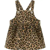 Name it Spencer - Denim - NbfOda - Sølv Mink/Leopard - - 50 - Kjole