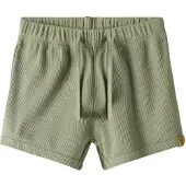 Lil´ Atelier Lil' Atelier Shorts - Rib - NbmGago - Sjøgress - - 56 - Shorts