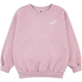 Nike Collegegenser - Mineral Soft Rosa - - 4 år (104) - Collegegenser