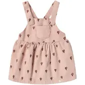 Lil´ Atelier Lil' Atelier Kjole - Fløyel - NbfNelly - Cameo Rose/Emballasje - - 56 - Kjole