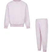 Nike Joggedress - Collegegenser/Joggebukse - Rosa Skum Heather - - 3 år (98) - Joggedress