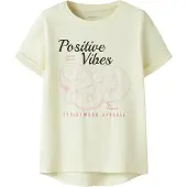 Name it T-skjorte - NkfVix - Pear Sorbet/Vibes - - 7-8 år (122-128) - T-skjorte