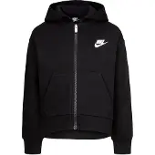 Nike Kids Club Fleece High Low Genser Med Hel Glidelås