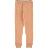 Joha Leggings - Ull/Bambus - Fersken - - 100 - Leggings