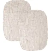 Sebra Stelleunderlag - 2-pack - Muslin - Birchbark Rose - - OneSize - Stelleunderlag