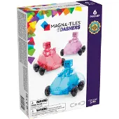 Magna-Tiles Magnetsett - Dashers - 6 Deler - - OneSize - Magnetisk leketøy
