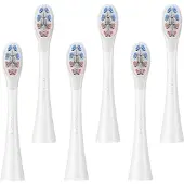 Oclean Tannbørstehoder - Delikat Care - 6-pack - Hvit - - OneSize - Personlig pleie