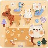 Djeco Puslespill - WoodyStack - - OneSize - Puslespill