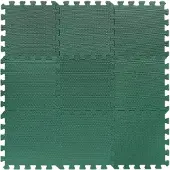 BabyDan Lekematte - 90x90 cm - Grønn - - OneSize - Lekematte