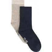 Minymo Sokker - 2-pack - Nattgrå - - 27/30 - Sokker